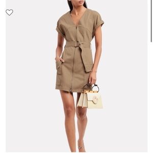 ALC Bellamy Shift Twill Dress